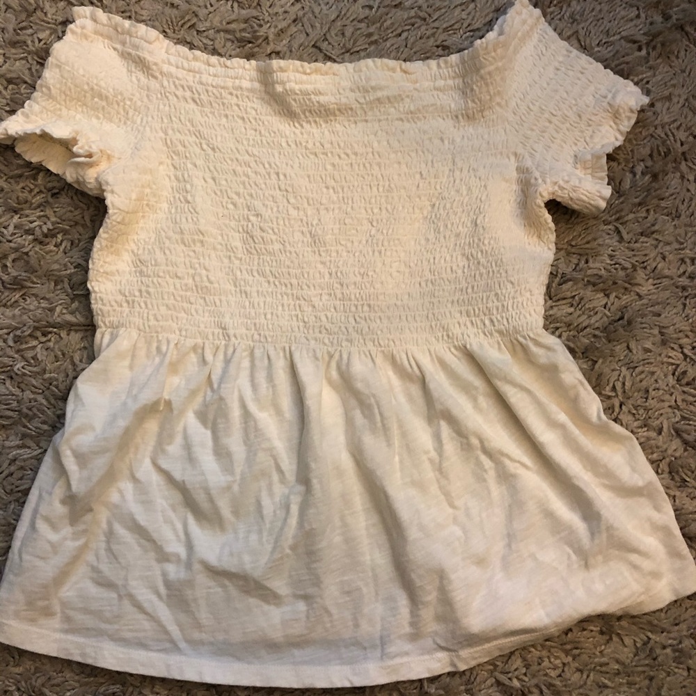Old Navy Off the Shoulder Babydoll Top